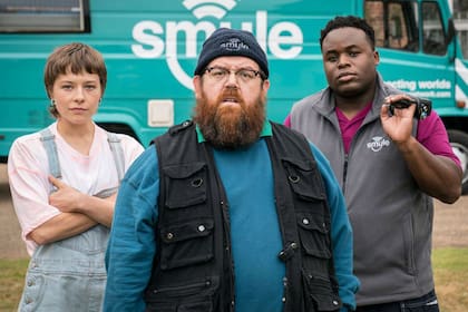 El trío de cazafantasmas de Truth Seekers