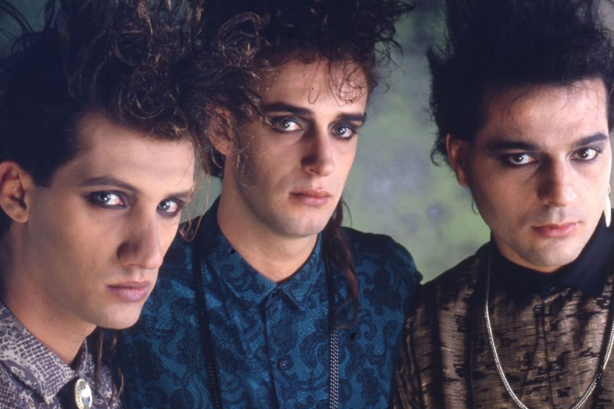 El trío en 1986, el año de Signos y el año de Argentina campeón del mundo