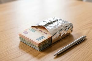 Envolver los billetes en papel aluminio: para qué sirve y qué beneficios tiene