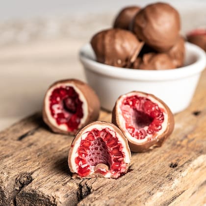 El truco para hacer el mejor postre con frambuesas y que parezca comprado