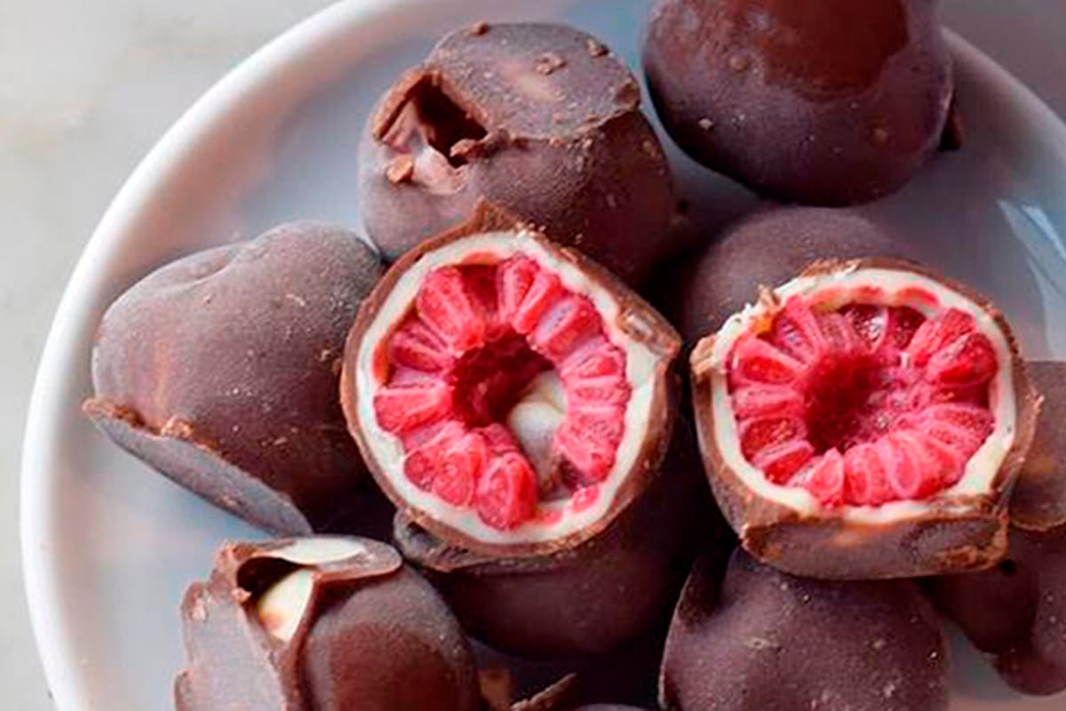 El truco para hacer el mejor postre con frambuesas y que parezca comprado