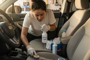 El truco sencillo y eficaz para dejar tu auto como nuevo (Foto: IA)
