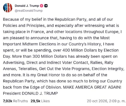 El Truth de Trump