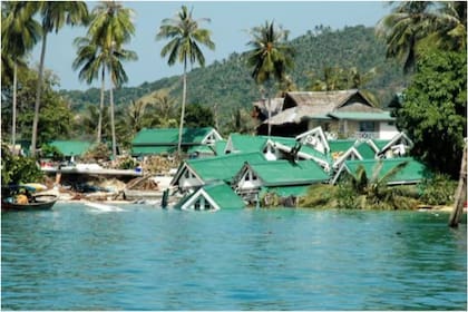 El tsunami de Tailandia dejó 220 mil muertos (Imagen de archivo)