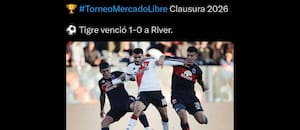 La AFA hizo un posteo con la foto del penal no sancionado a Correa en Tigre-River, pero luego lo borró