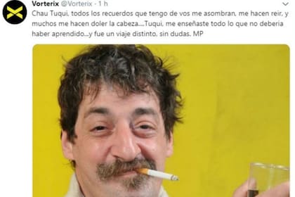 El tuit de Mario Pergolini tras la muerte de Tuqui