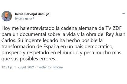 El tuit del marqués