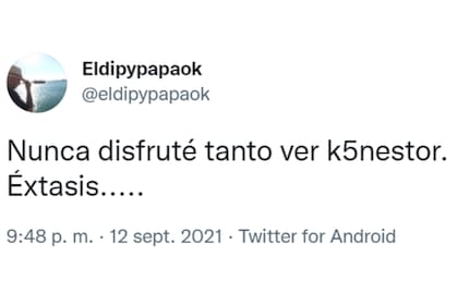 El tuit del Dipy tras conocerse el resultado de las PASO 2021.
