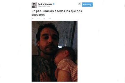 El tuit post eliminación de Pedro