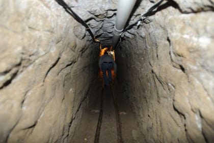 El túnel por donde se fugó el Chapo Guzmán