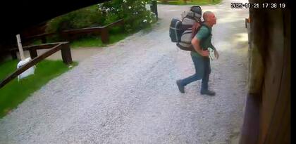 Una de las capturas del turista