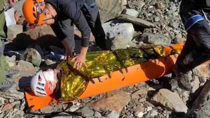 El turista atrapado fue identificado como Eitan Shaked