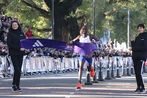 El ugandés Jacob Kiplimo, el ganador de la Media Maratón 21K de Buenos Aires