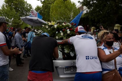 El último adios a Santiago Morro Garcia en Montevideo