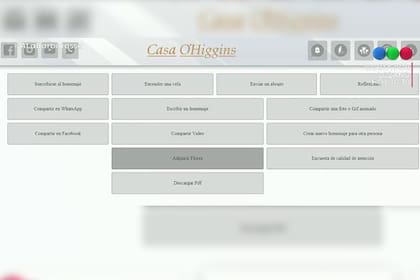 El último adiós a Silvina Luna se pudo realizar vía Web de la casa velatoria (Captura video)