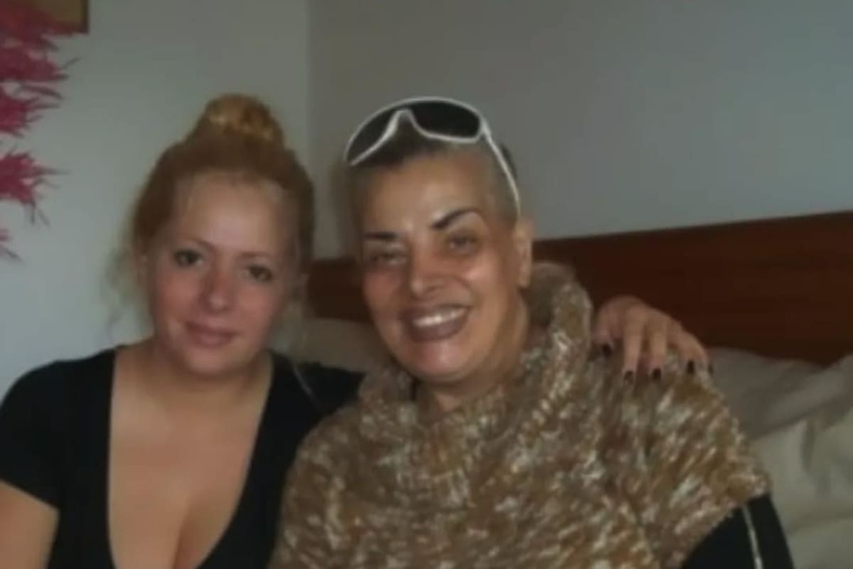 El último adiós de Karina Crucet a su madre, Lía Crucet