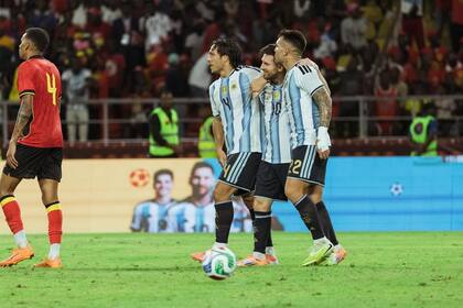 El último amistoso de la Argentina fue ante Angola en noviembre del 2025