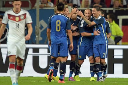 El último amistoso que jugaron la Argentina y Alemania, en septiembre de 2014; fue 4 a 2 para la Argentina