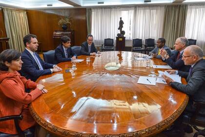 El último encuentro de la misión del FMI con el Ministerio de Hacienda