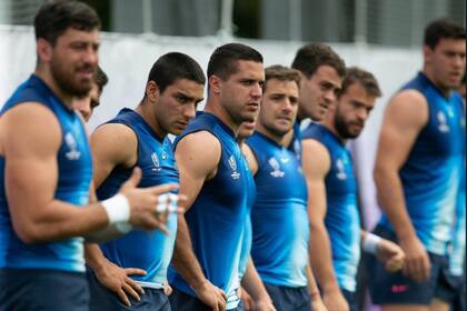 El último entrenamiento de los Pumas. con la mente puesta en el segundo rival del Mundial: Tonga