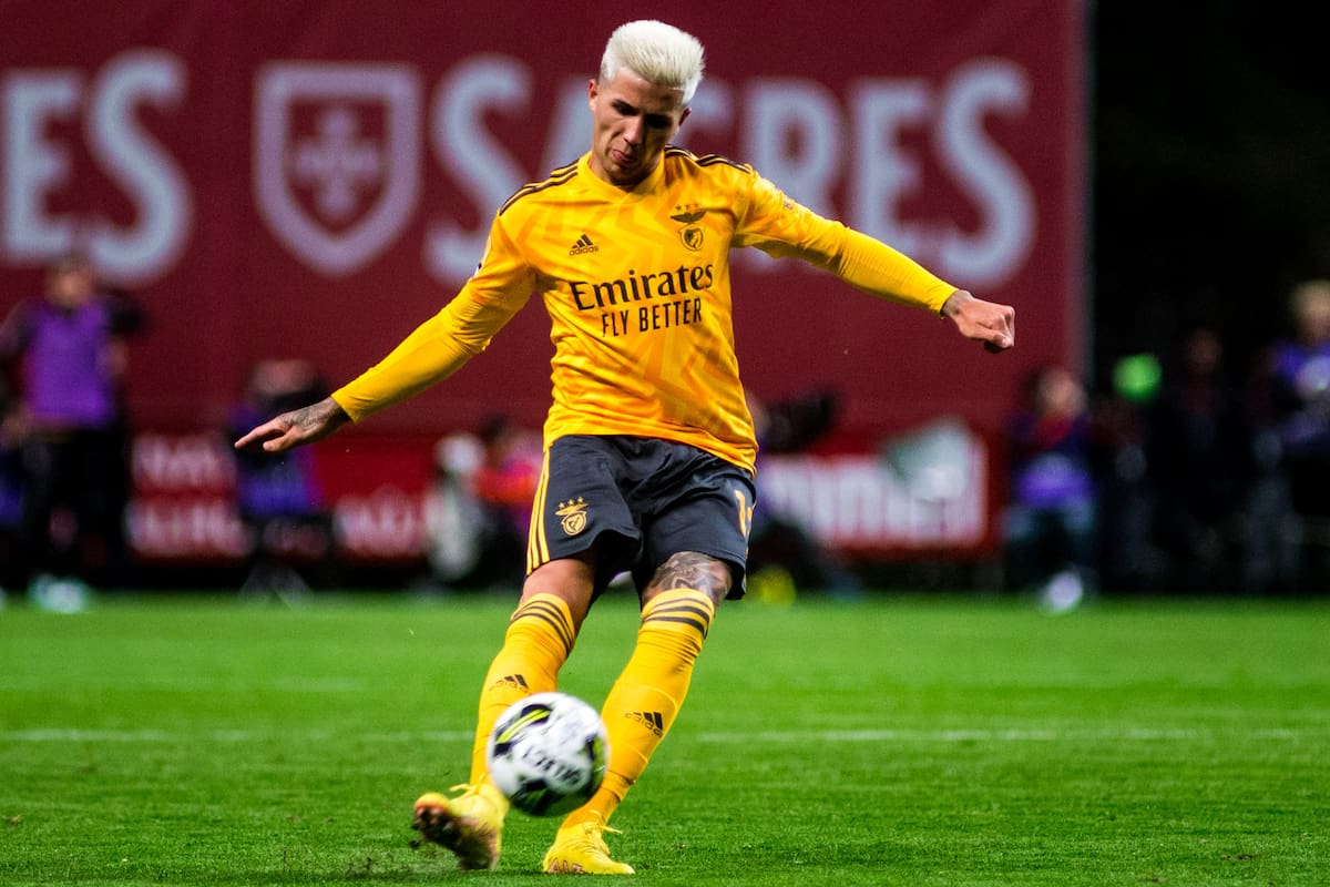 El último partido de Enzo Fernández en Benfica: el 30 de diciembre, ante Sporting Braga, por el campeonato local
