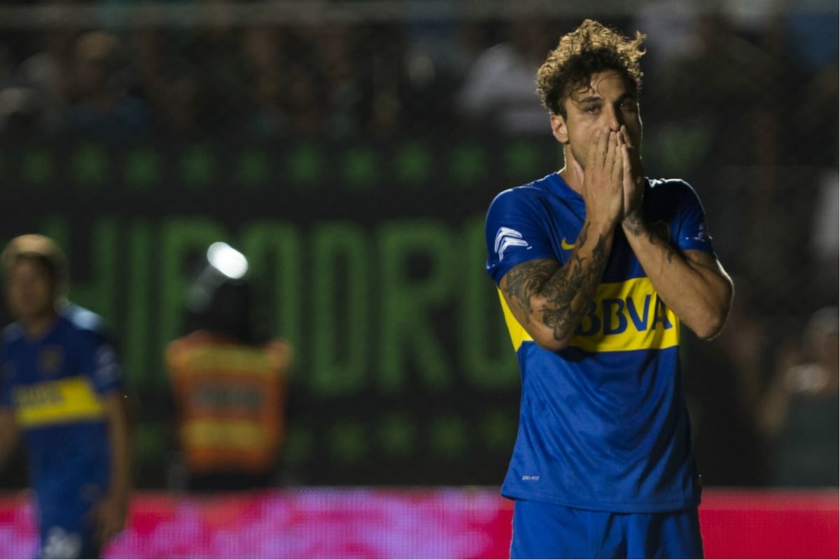 El último partido profesional de Daniel Osvaldo fue en Boca el 12 de mayo de 2016