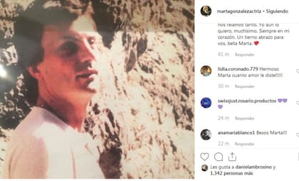 El último posteo de Marta González en memoria de su hijo: "Pasó lo que jamás íbamos a imaginar"
