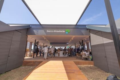 El último stand de Banco Provincia en Expoagro