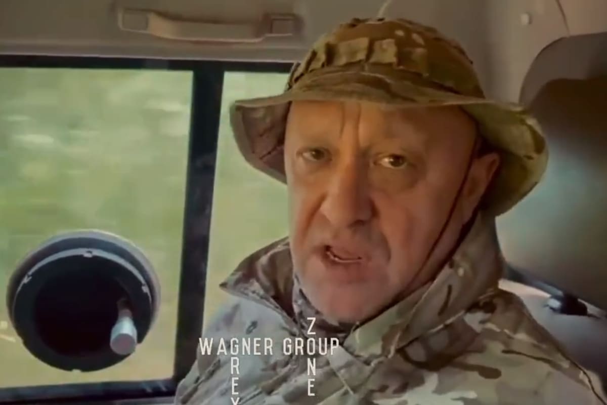 El último video de Yevgueni Prigozhin antes de su muerte, supuestamente grabado en algún lugar no especificado de África.