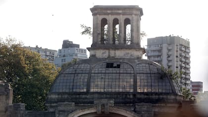 El único edificio que queda en pie de los festejos de 1910