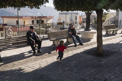 El único niño nacido en 2022 en la pequeña localidad de San Giovanni Lipioni