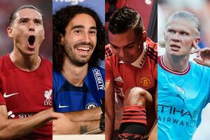 El uruguayo Darwin Núñez fue el fichaje más caro de la Premier League en este mercado de pases con máximas figuras
