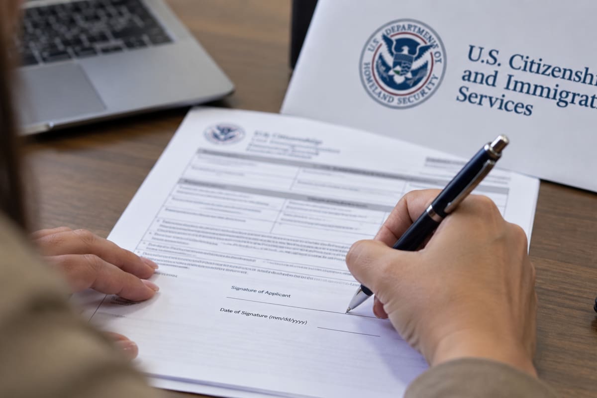 El Uscis explicó que rechazará cualquier formulario que no esté firmado por el solicitante