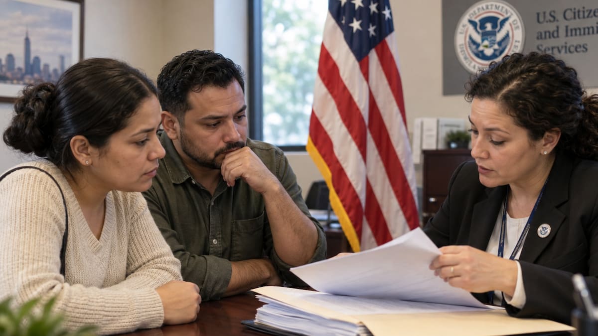 Formulario migratorio entra en revisión: el perdón de Uscis que puede ser clave antes de obtener la residencia