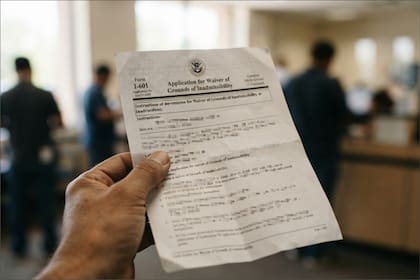 El Uscis inició el proceso de revisión del formulario que sirve a los migrantes para solicitar la exención de la causal de inadmisibilidad por presencia ilegal