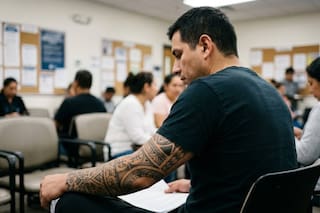 Qué le puede pasar a un migrante que tiene tatuajes visibles y va a tramitar su green card en 2026