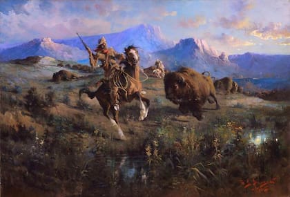 El uso de las armas de fuego hizo que la caza de bisontes pasara de ser una actividad artesanal, a una gran industria comercial