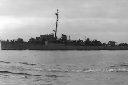 El USS Samuel B Robert participó en importantes enfrentamientos