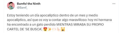 El usuario de Twitter contó el relato y se volvió viral