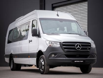 El utilitario Sprinter cuenta con un amplia trayectoria de producción en el país
