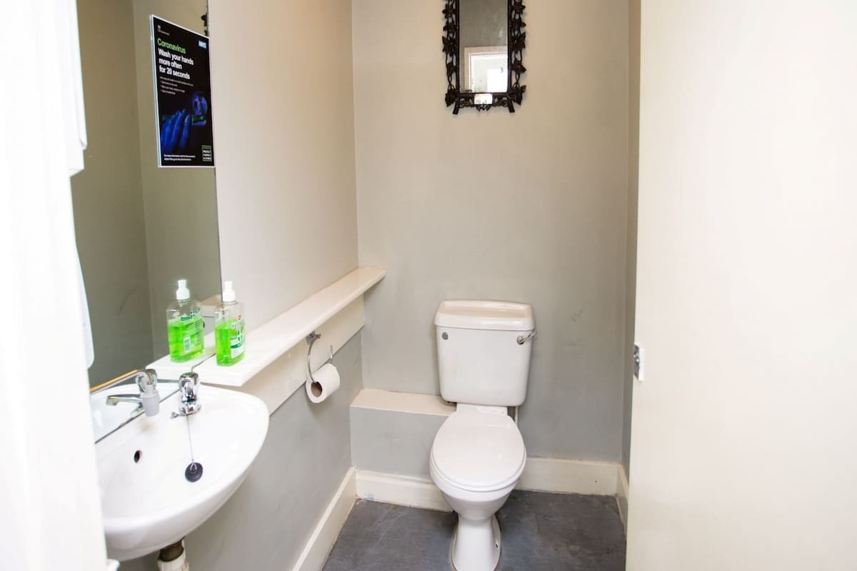 El valioso objeto estuvo colgado sobre la pared del inodoro de un toilette en una casa de familia. Sus dueños nunca se dieron cuenta de su valor hasta ahora que será parte de una subasta e iniciará su venta con un valor mínimo de trece mil dólares