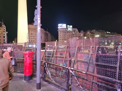El vallado fue instalado este miércoles por la madrugada