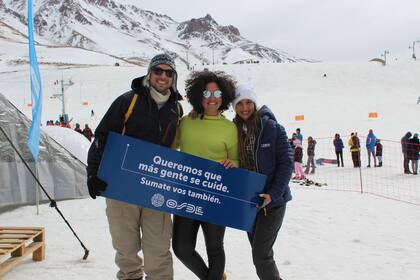 El Valle de Las Leñas se convierte en el primer centro de esquí que recibió capacitación y equipamiento de parte de OSDE, para cuidar la salud de sus visitantes.