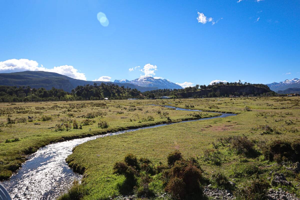 El valle del Tucu Tucu, en la provincia de Santa Cruz, la región donde buscan emplazar el futuro pueblo