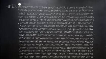 El valor constante de Pi (en la geometría euclídea) es de 3,141592…