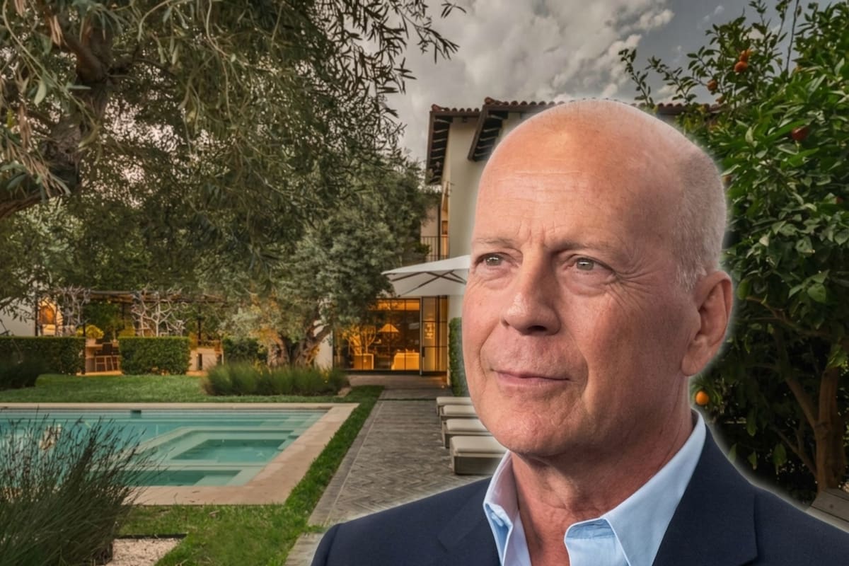 El valor de la propiedad adquirida por Bruce Willis en 2004 subió a más de US$40 millones