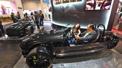 El Vanderhall Edison 2, auto de 3 ruedas