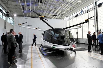 El vehículo aéreo eléctrico cuenta con una capacidad de cinco butacas y una autonomía de hasta 600 kilómetros