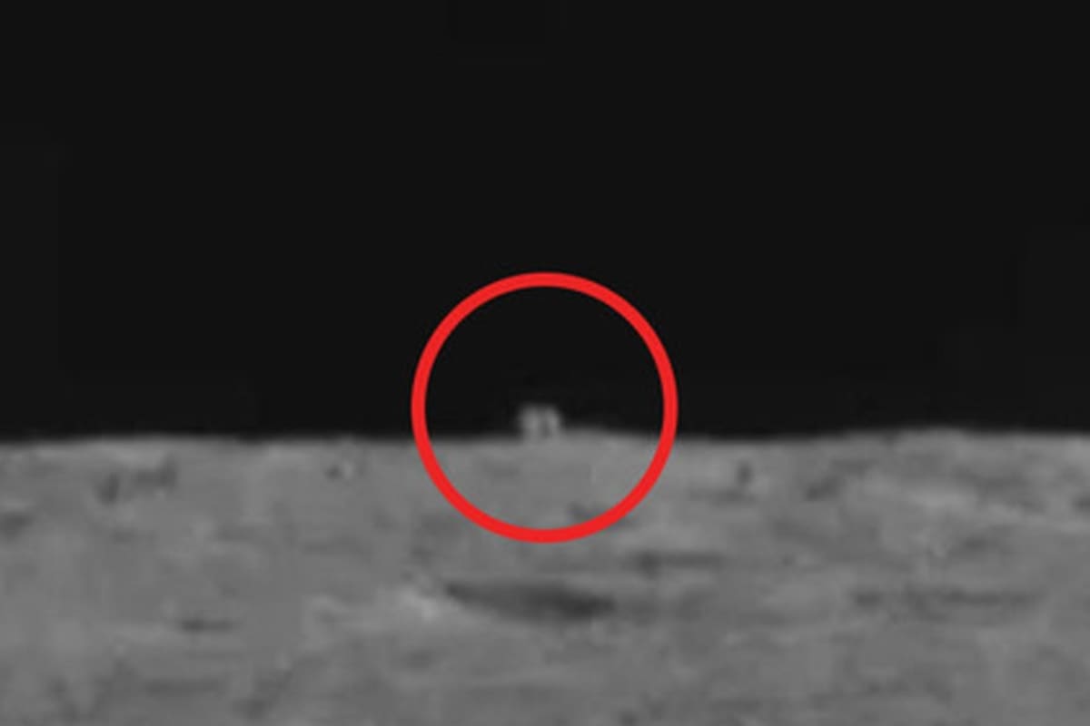 El vehículo chino Yutu-2 había detectado una "cabaña misteriosa" en el horizonte del lado oscuro de la Luna
