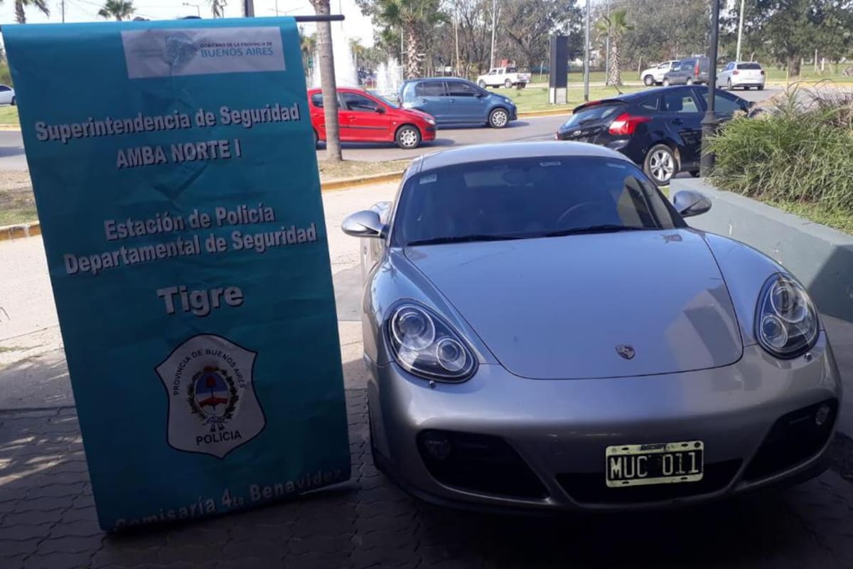 El vehículo del sospechoso fue secuestrado por la policía